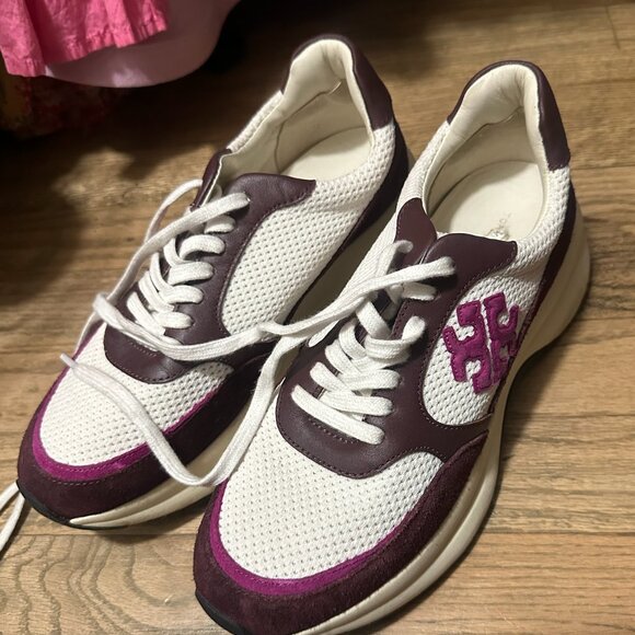 Tory Burch Kick Trainer Sneaker Size 8.5 - Picture 4 of 4